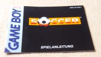 Soccer Anleitung Nintendo Gameboy sehr guter Zustand Bayern - Margetshöchheim Vorschau