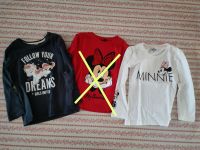 2 Langarm Shirts Set Gr.110 Disney Minnie Mouse Einhorn Leipzig - Sellerhausen-Stünz Vorschau