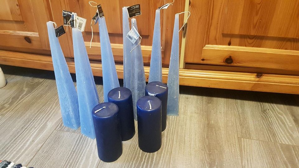 Kerzenpaket blau in Wildeshausen