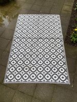 Outdoor-Teppich, schwarz/weiß, 180x118 cm, Teppich für draußen Schleswig-Holstein - Ahrensburg Vorschau
