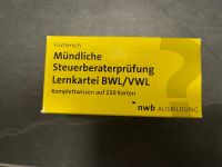 Mündliche Steuerberaterprüfung Lernkartei BWL/VWL Baden-Württemberg - Keltern Vorschau