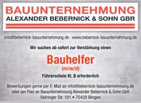 Bauhelfer (w/m/d) Baden-Württemberg - Illingen Vorschau