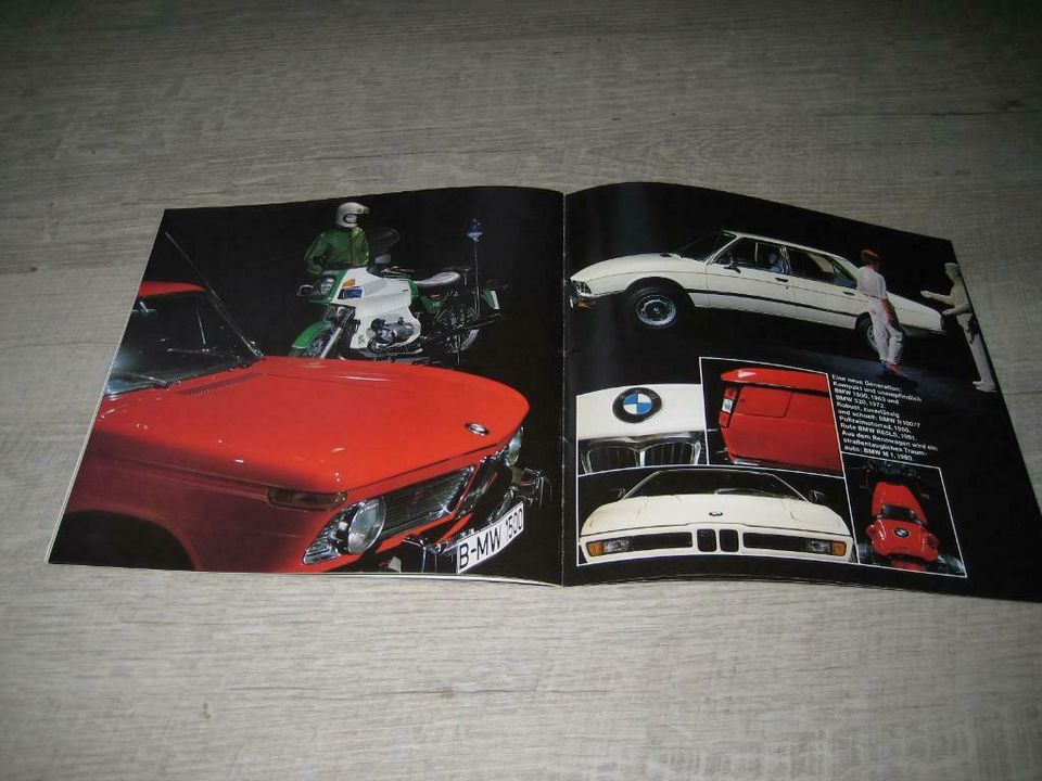 BMW Museum Katalog "Zeitsignale"von 1982 in Mudersbach