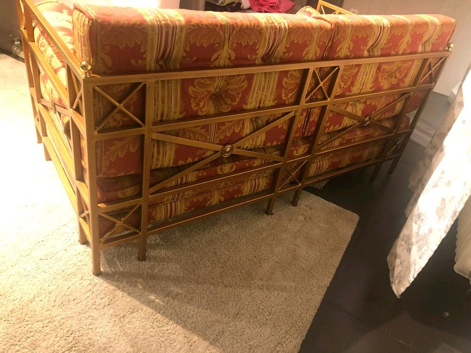 Printemps Haussmann Sofa Canapé Couch 2-Sitzer 90er Barock in Düsseldorf