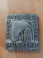 60 JAHRE REITERVERBAND MÜNSTER 1986 - STALLPLAKETTE Rheinland-Pfalz - Straßenhaus Vorschau