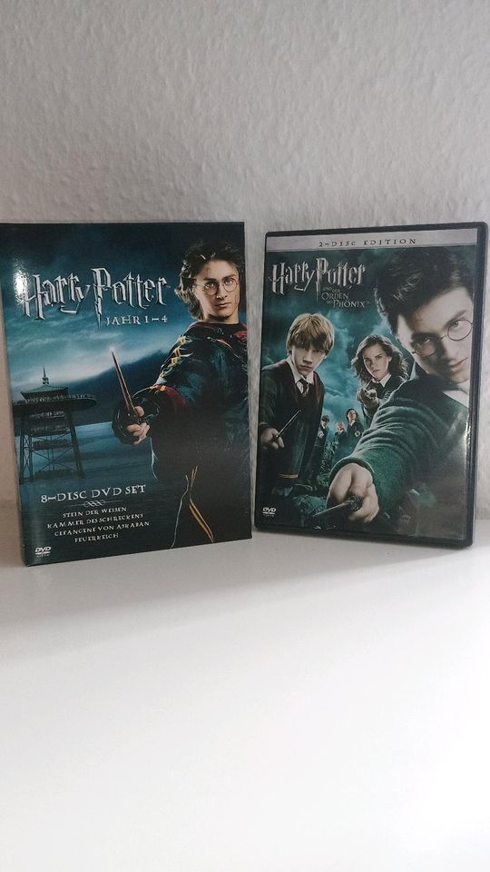 Harry Potter 1-4 Box Set | DVD + Harry Potter - Der Orden des Phö in Elsdorf