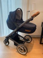 Kinderwagen mutsy iGo / dunkelblau & Cognac mit Zubehör Niedersachsen - Osnabrück Vorschau