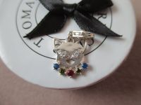 Thomas Sabo Charm Charmanhänger 925 Silber Katze bunte Steine Nordrhein-Westfalen - Bergheim Vorschau