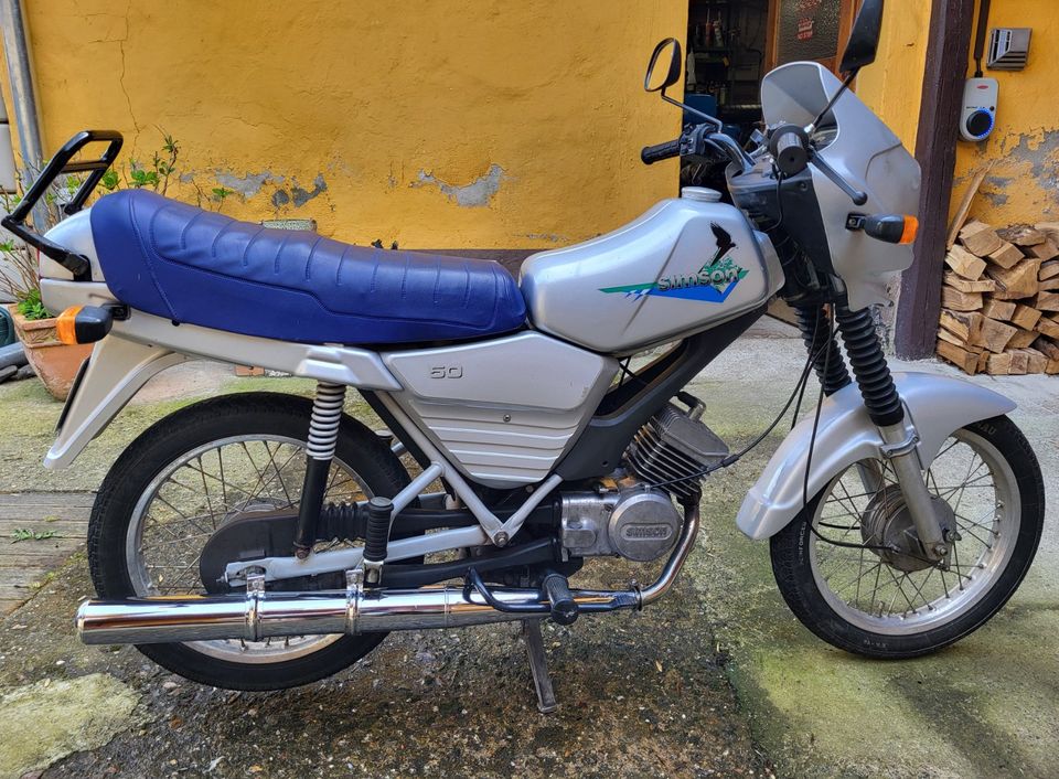 Simson S53 mit aktueller Versicherung, Draufsetzen, Losfahren! in Reinstedt