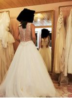 Brautkleid Hochzeitskleid Kleid A-Linie Glitzer Tüll Prinzessin Thüringen - Hildburghausen Vorschau