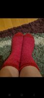 Rosa/Rote Kuschelsocken Baden-Württemberg - Klettgau Vorschau