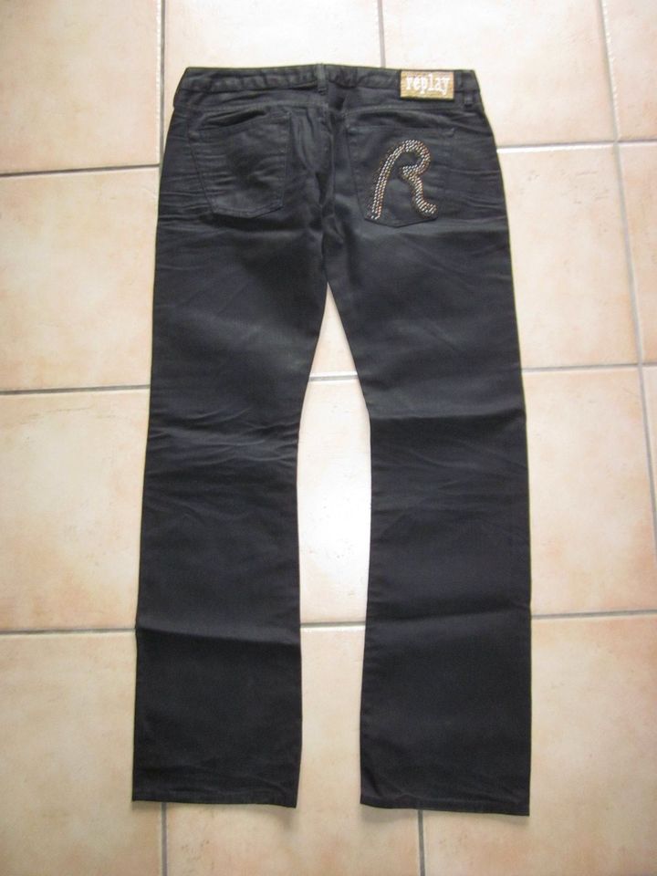 Replay Jeans schwarz - Größe 32/34 (M/L) in München