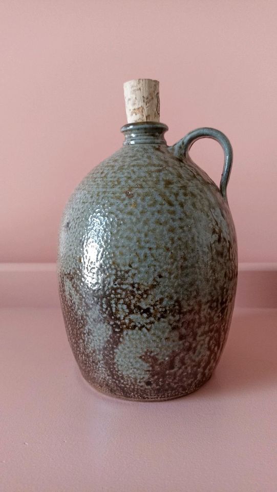 2 Vintage Keramik Krüge grau braun hygge scandi in Rostock