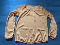 Mexx Damen Bluse Shirt Gr 40 / L Langarm gelb Niedersachsen - Edewecht Vorschau