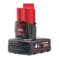 Milwaukee 12V Akku M12 B4 4.0 Ah Red Li-Ion Hessen - Florstadt Vorschau