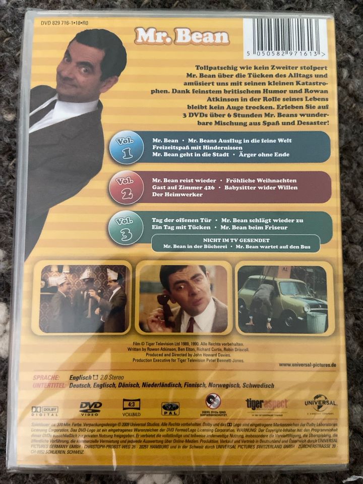 NEU Mr. Bean 3 DVD über 6 Stunden Serien Folgen in Hemmingen