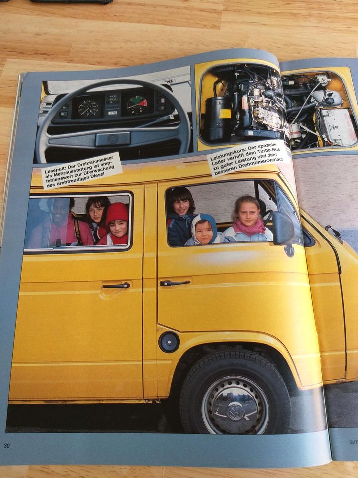 VW Bus T3  Turbodiesel  Test von 1986 in Leverkusen