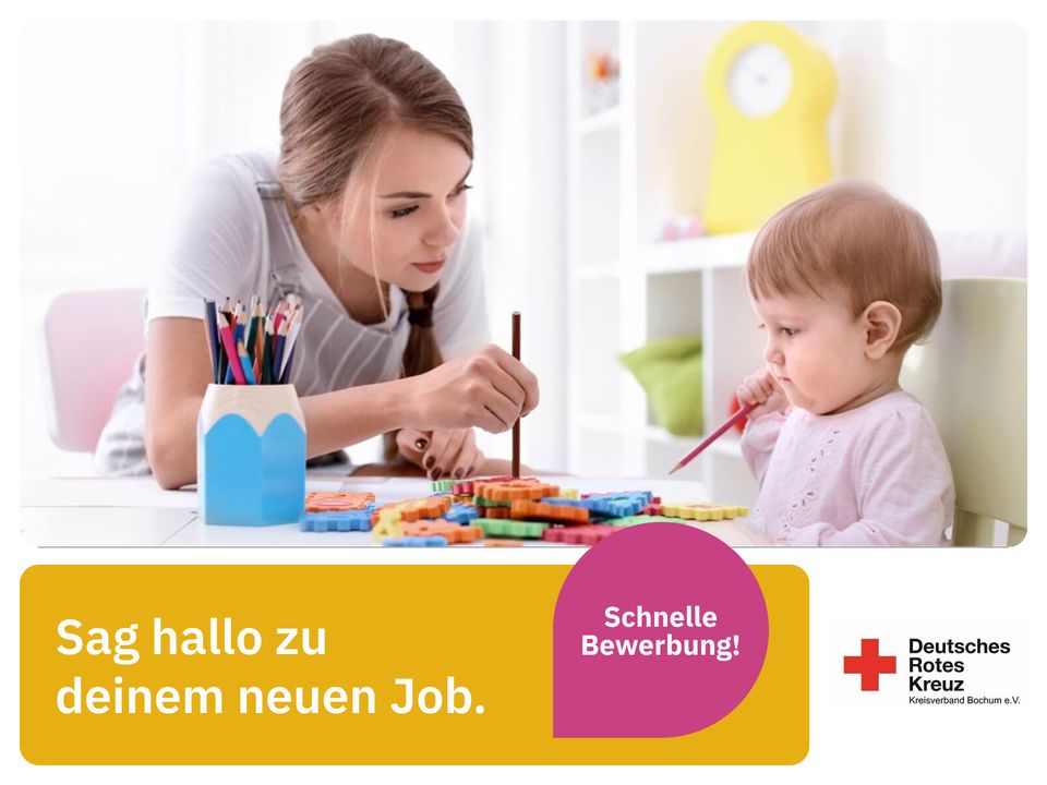 Erzieher (m/w/d) (Rotes Kreuz Bochum) *3303.85 - 4409.33 EUR/Monat* in Bochum Sozialpädagoge Sozialarbeiter in Bochum