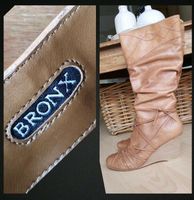 Bronx ❤️ Stiefel Keilabsatz cognac 39 Nordrhein-Westfalen - Erkelenz Vorschau