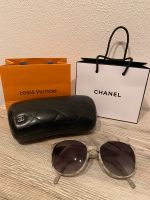 Chanel Sonnenbrille grau mit Etui CC Sommer schwarz Bayern - Hallstadt Vorschau