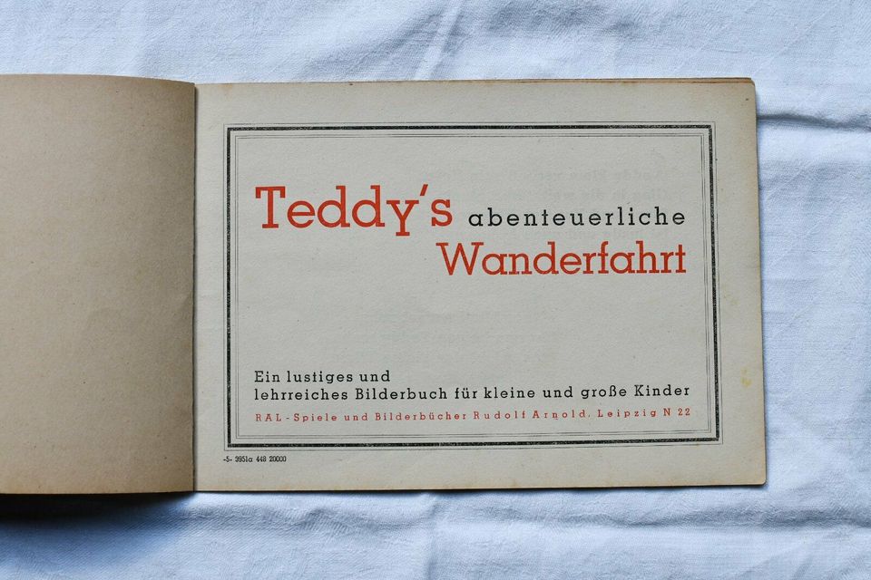 Teddy's abenteuerliche Wanderfahrt - Ein lustiges und lehrreiches in Brandis