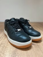 Nike Air Force 1 Sneaker Leder Schwarz Weiß Beige Gr. 39 Rheinland-Pfalz - Eisenberg  Vorschau