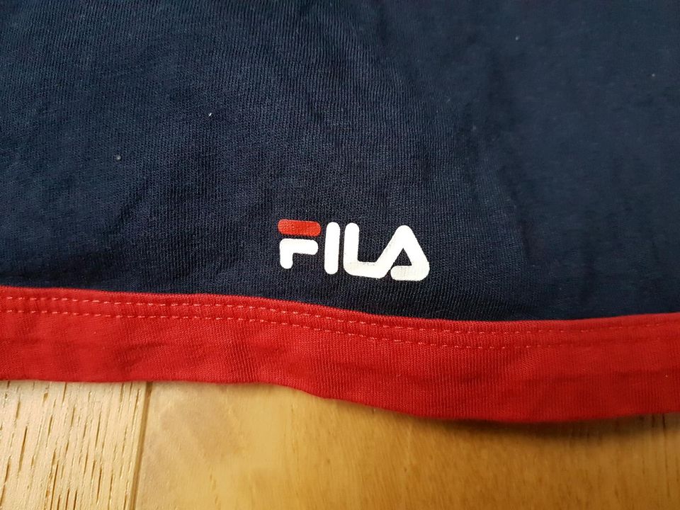 Fila Rock Tennis Hockey blau rot 134/140 9-10 J Baumwolle in Dortmund