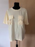 Damen T-Shirt gelb mit Brusttaschen Gr. M Zara Bayern - Gunzenhausen Vorschau