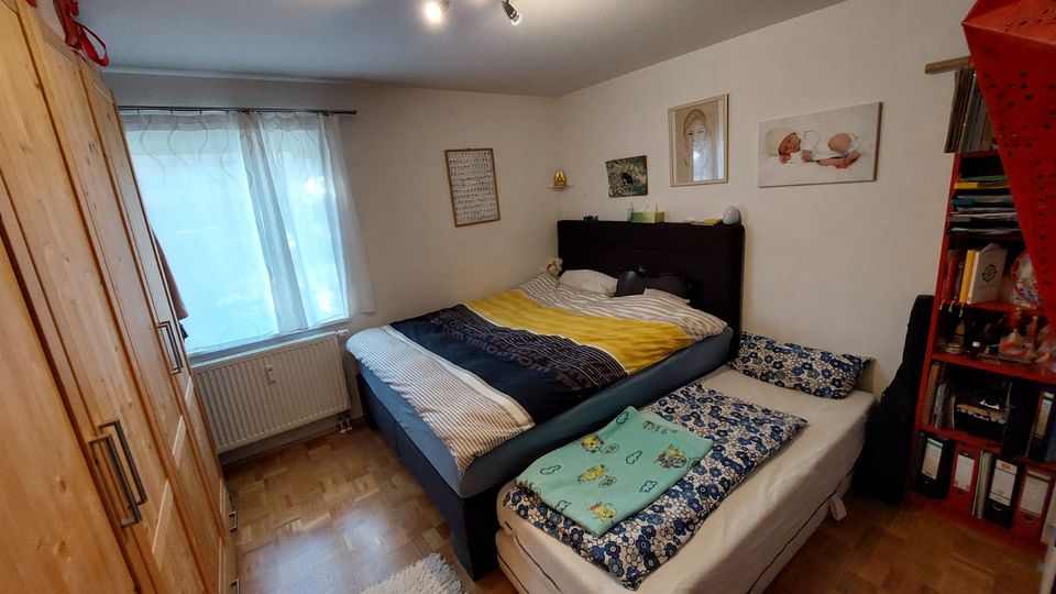 Schöne, möblierte und barrierefreie 3-Zimmer Wohnung mit Garten in Würzburg