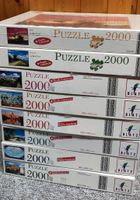 Puzzle Konvolut 2000 Teile Blatz Puzzel 2000er Niedersachsen - Gnarrenburg Vorschau