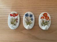 Vintage Wandhaken Porzellan mit Blumenmotiv wg Haushaltsauflösung Nordrhein-Westfalen - Detmold Vorschau