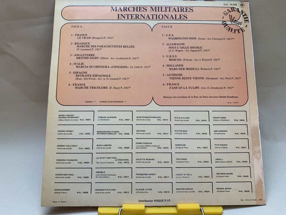 Vinyl LP - Militärmusik - Märsche in Wolfsburg