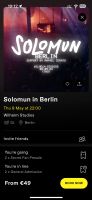 2 Tickets für Solomun Konzert am 9. Mai in Berlin Friedrichshain-Kreuzberg - Friedrichshain Vorschau
