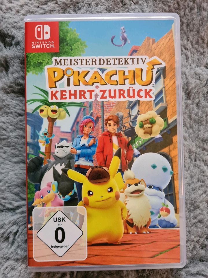 Nintendo Switch Pokemon/ Meisterdetektiv Pikachu kehrt zurück in Westerstede