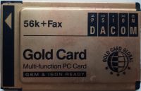 PSION DACOM Gold Card 56K + Fax - ungetestet Schleswig-Holstein - Rickert Vorschau