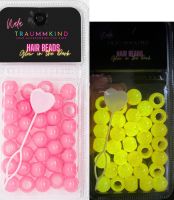 Glow-in-the-Dark Jumbo Hair Beads Kids, Perlen, Haar, Haarschmuck Brandenburg - Werder (Havel) Vorschau