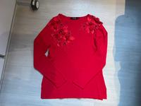 Futura Moda rotes Shirt langarm Größe M L 38 40 festlich Bayern - Obermichelbach Vorschau