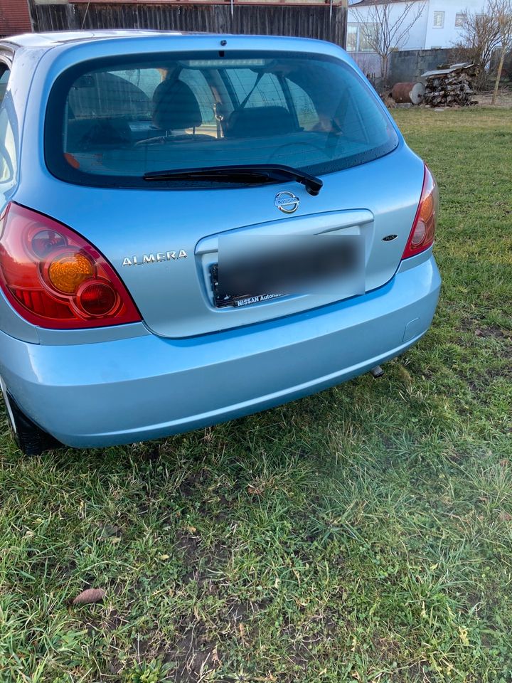 Nissan Almera, 46000km, TÜV 01/2026, 2.Hand in Lauben b. Memmingen