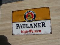 PAULANER Hefe-Weizen aus BAYERN-Vintage, Nostalgie-Blechschild Nordrhein-Westfalen - Leverkusen Vorschau