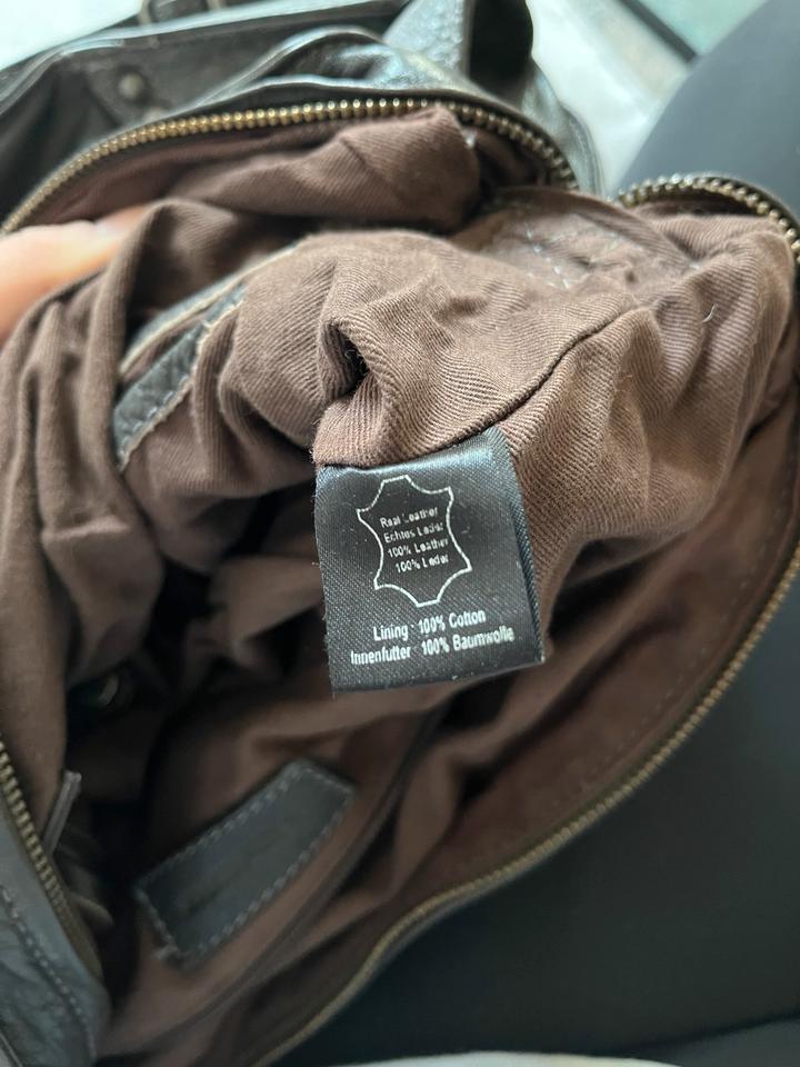 Freds Bruder Ledertasche Shopper Echtleder Bag Handtasche in Bergisch Gladbach