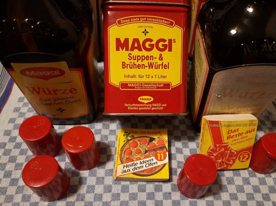 Konvolut verschiedener Maggi Artikel - zum Sammeln in Niederfischbach