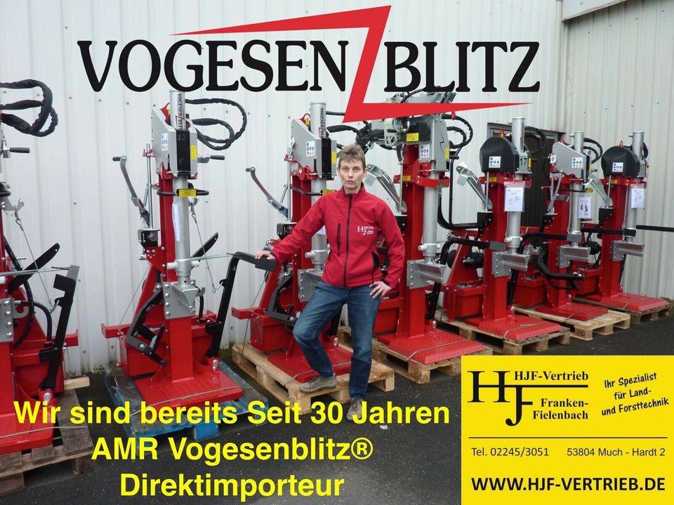 ⚠️ AMR Vogesenblitz® ecoLine 16 Tonnen (stehend) Holz - Spalter in Much