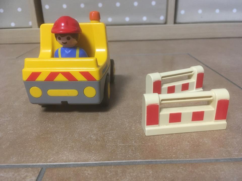 Playmobil 123, Fahrzeuge mit Männchen, Flugzeug, Traktor, Auto in Zeil