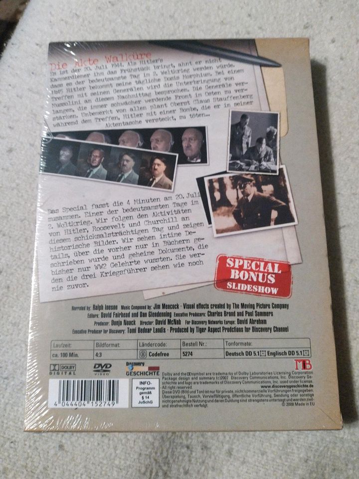 Operation Walküre Dokumentation DVD in Augsburg