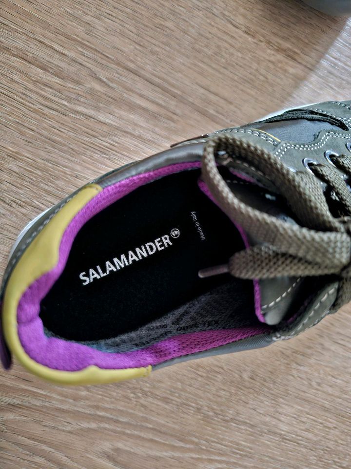 Salamander Leder Sneaker Größe 39 neu Turnschuhe Damen Schuhe in Schlüchtern