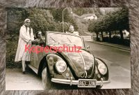 Neuer Fotoabzug eines VW Käfer Cabriolet aus Detmold 1950 Baden-Württemberg - Rosenfeld Vorschau