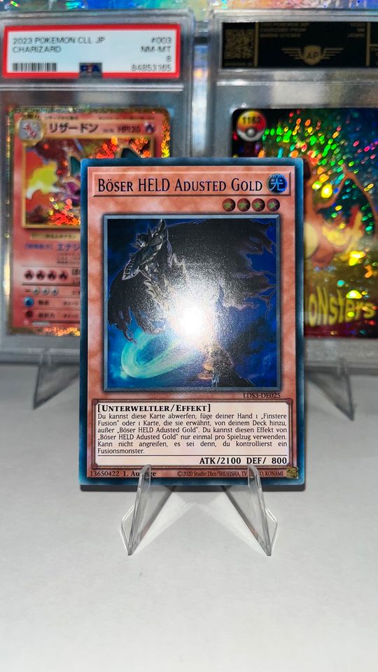 Yugioh! Böser Held Adusted Gold (LDS3-DE025) Ultra Rare/1. Aufl. in Neunkirchen