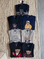 Strickpullover Sweater Pulli Bear Bär Flag Flagge xs m blau grau Baden-Württemberg - Rottenburg am Neckar Vorschau