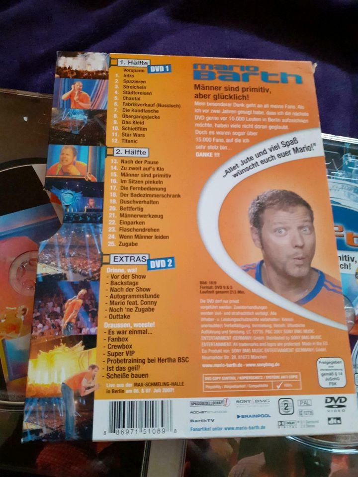 Doppel DVD Mario Barth Live - wie neu in Erfurt