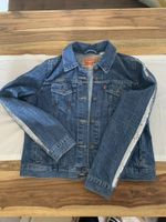 Levis Jeans  Jacke Gr L mit Pailletten Silber Glitzer wie NEU Bayern - Erding Vorschau